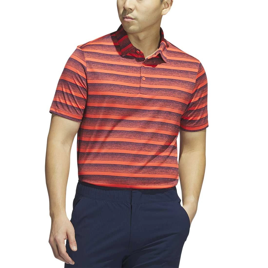 Adidas 2-Color Stripe Polo