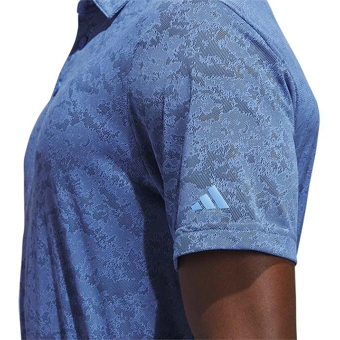 Adidas Textured Jacquard Polo