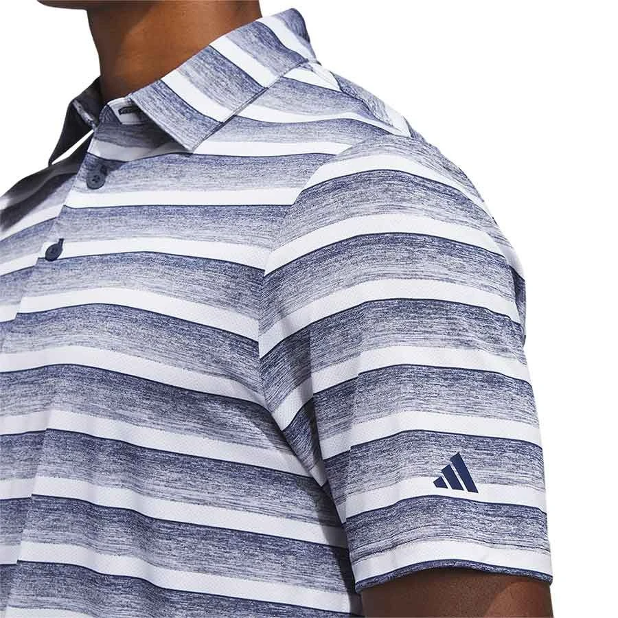 Adidas 2-Color Stripe Polo