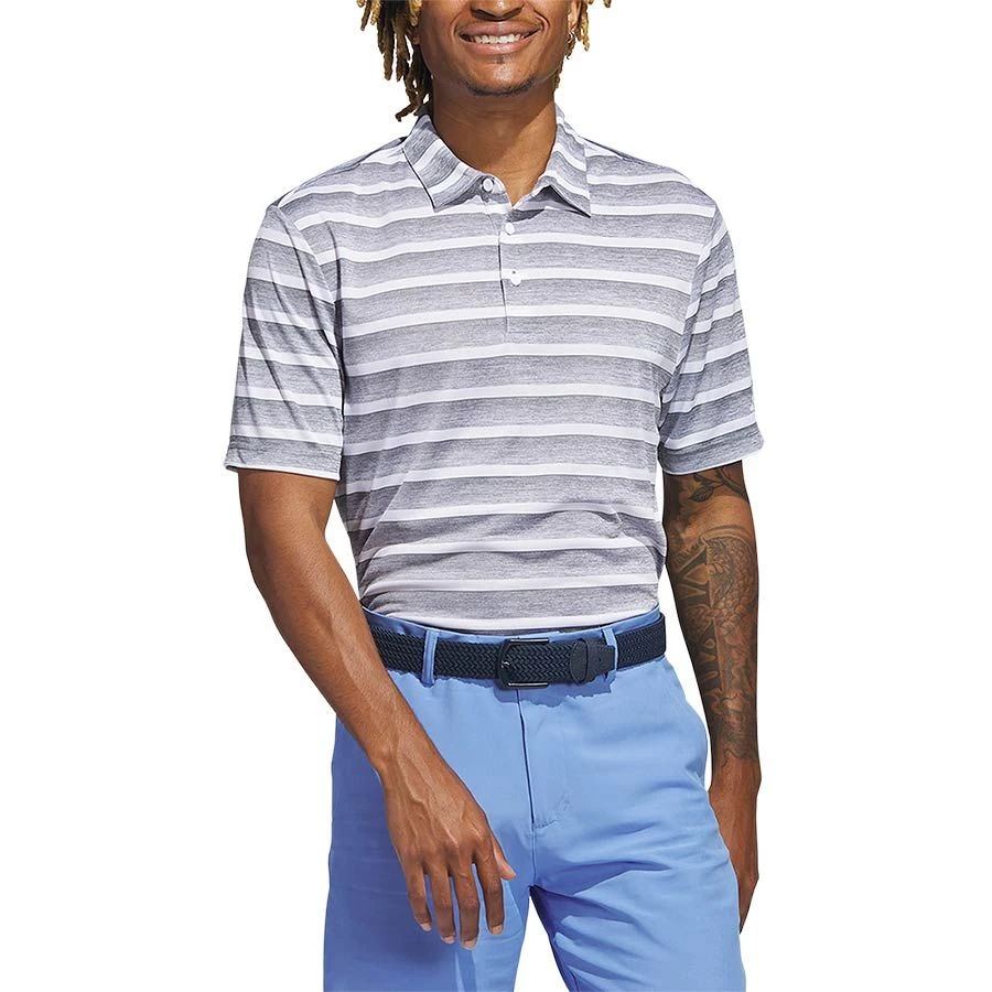 Adidas 2-Color Stripe Polo