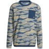 Adidas Texture Print Crewneck