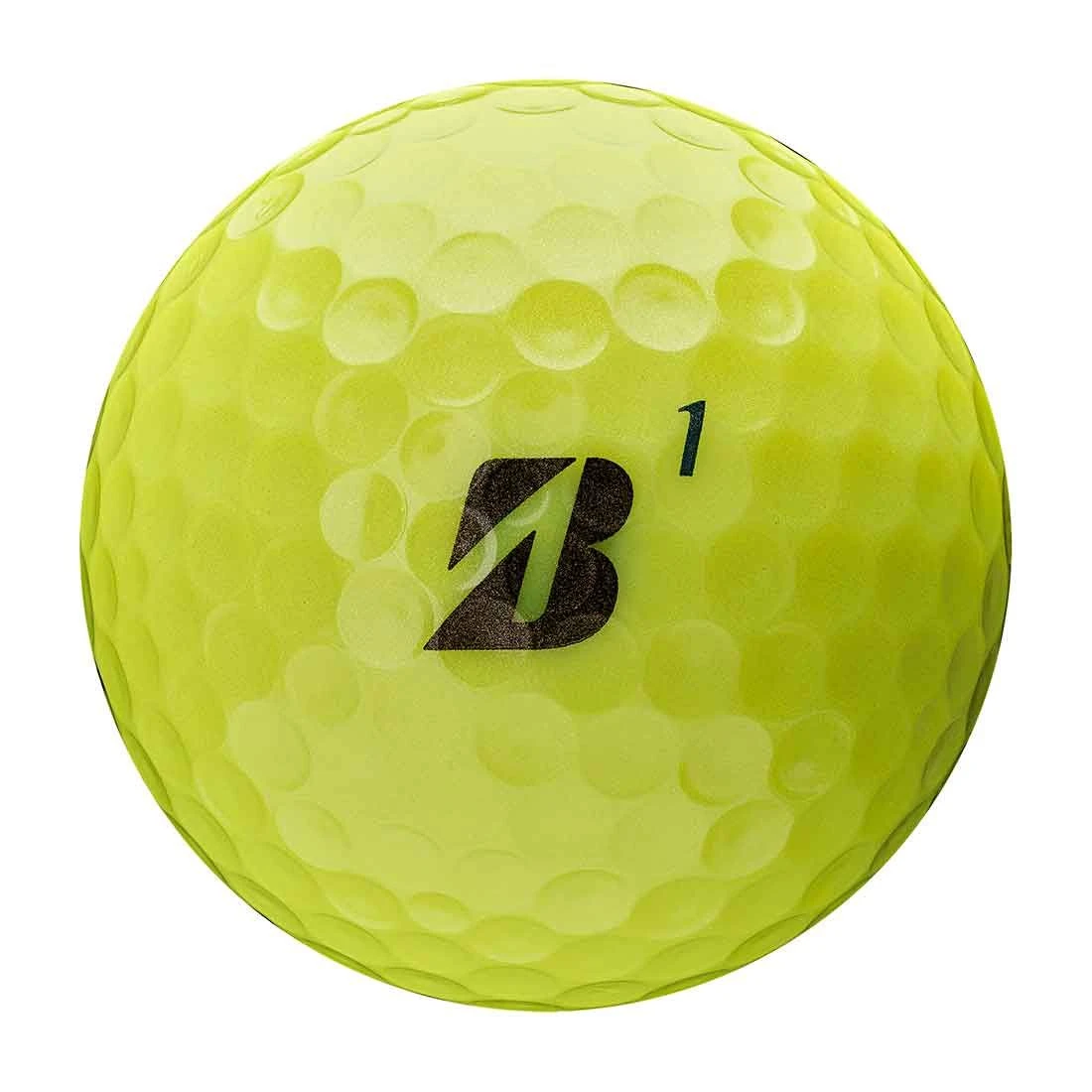 Bridgestone Tour B XS Yellow Personalized Golf Balls