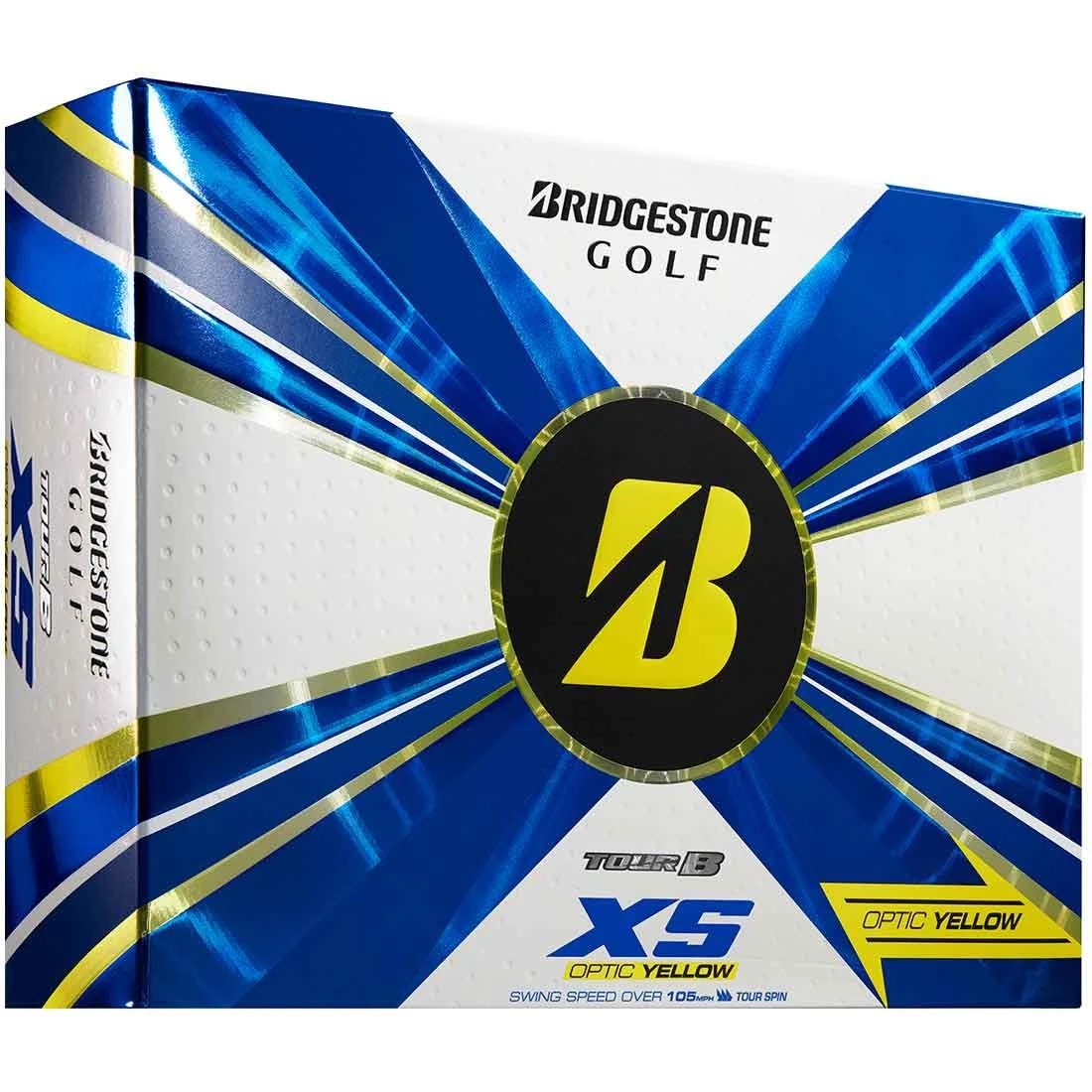 Bridgestone Tour B XS Yellow Golf Balls