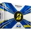 Bridgestone Tour B XS Yellow Personalized Golf Balls