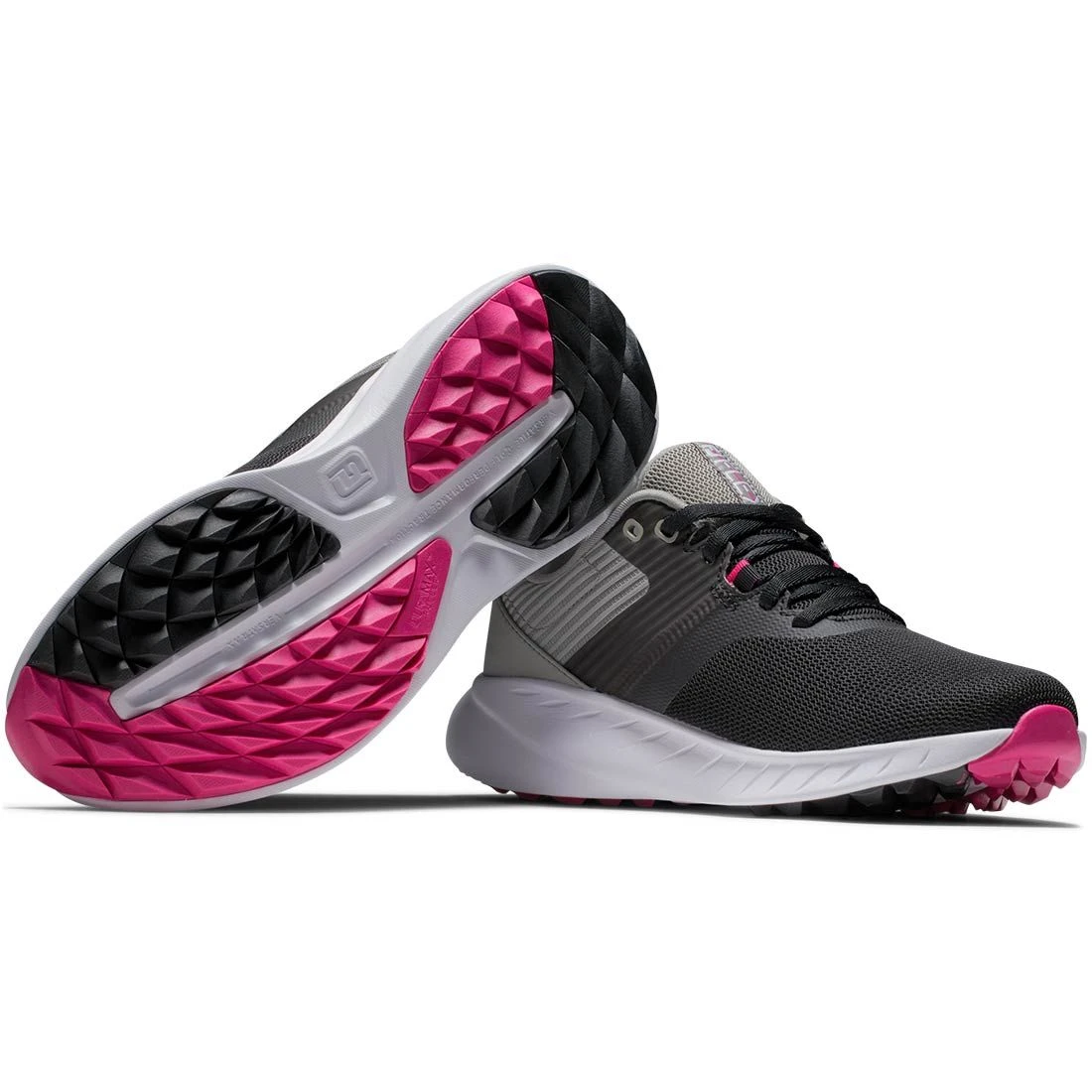 FootJoy Women's Flex Golf Shoes Black/Grey