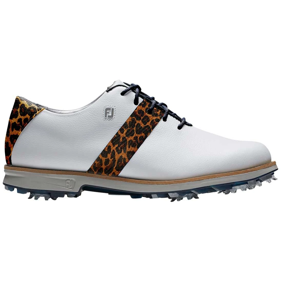 FootJoy Women's Premiere Series Golf Shoes White/Leopard