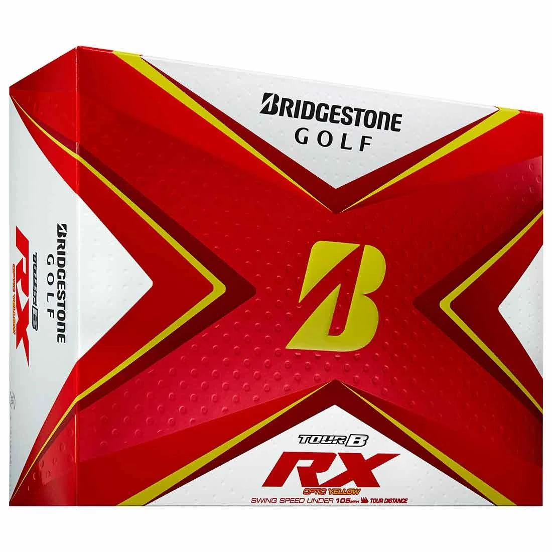 Bridgestone 2020 Tour B RX Yellow Golf Balls