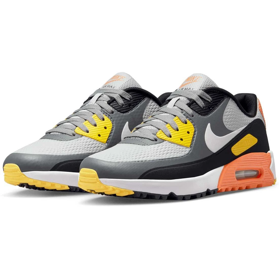 Nike Air Max 90 G Golf Shoes Smoke Grey/White/Black