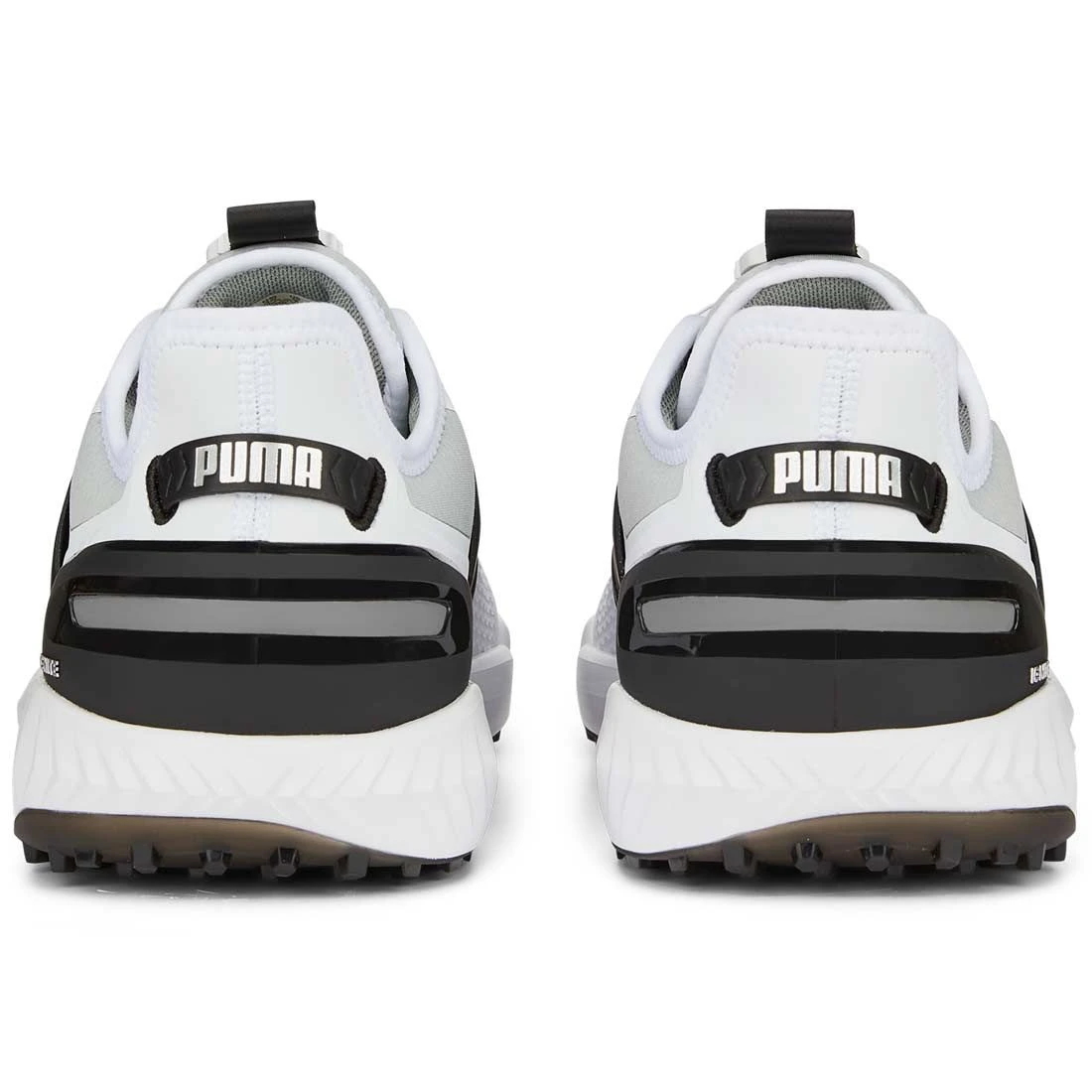 Puma Ignite Elevate Disc Golf Shoes White/Black/Silver