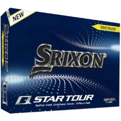 Srixon Q-Star Tour 4 Yellow Golf Balls
