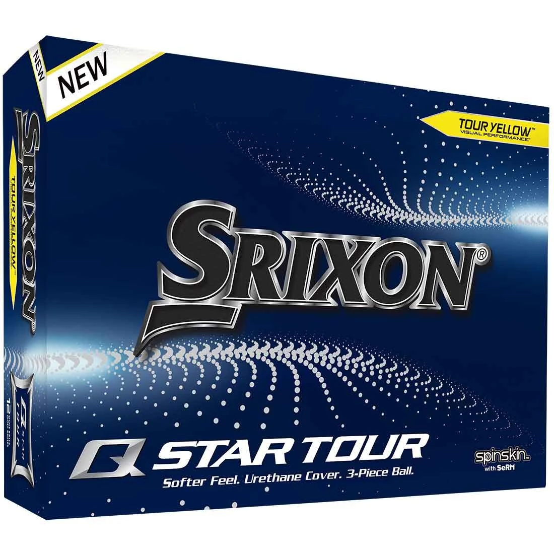 Srixon Q-Star Tour 4 Yellow Golf Balls